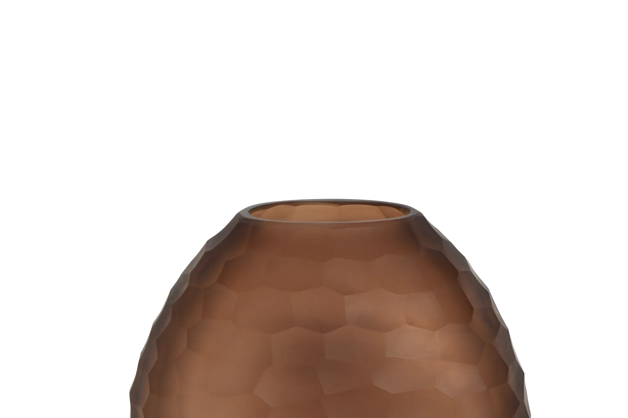 Joliet Brown Small Vase