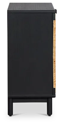 Kate Black Two-door Cabinet