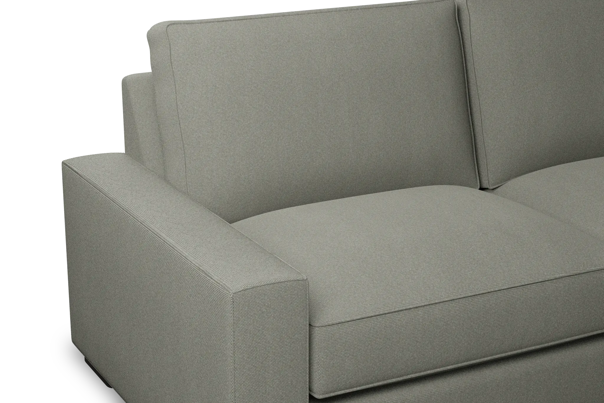 Edgewater Delray Pewter 84" Sofa W/ 2 Cushions Edgewater Delray Pewter 84" Sofa W/ 2 Cushions