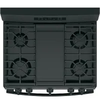 Ge 66 Series Black 30" Gas Range