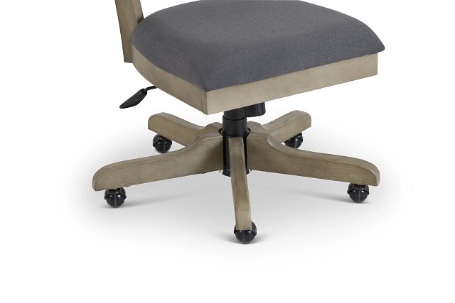 Vista Light Tone Wood Desk Chair (6)