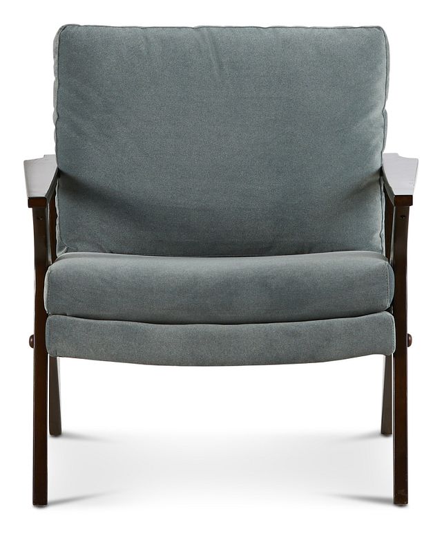 Grayson Gray Wood Accent Chair