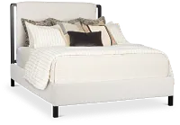 Highland Black Uph Panel Bed