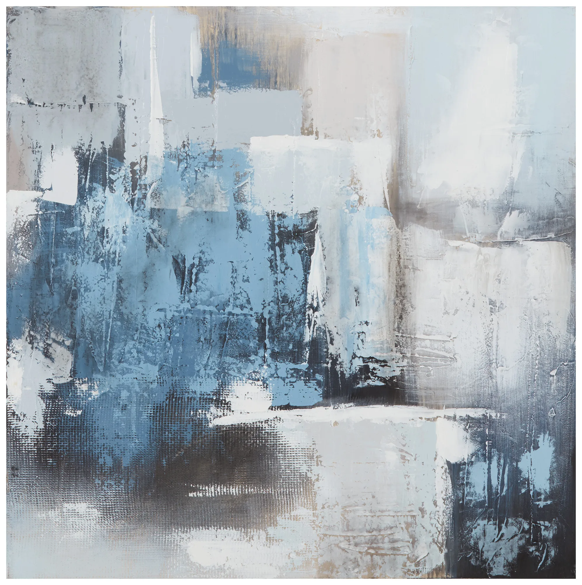 Swatch Blue Canvas Wall Art