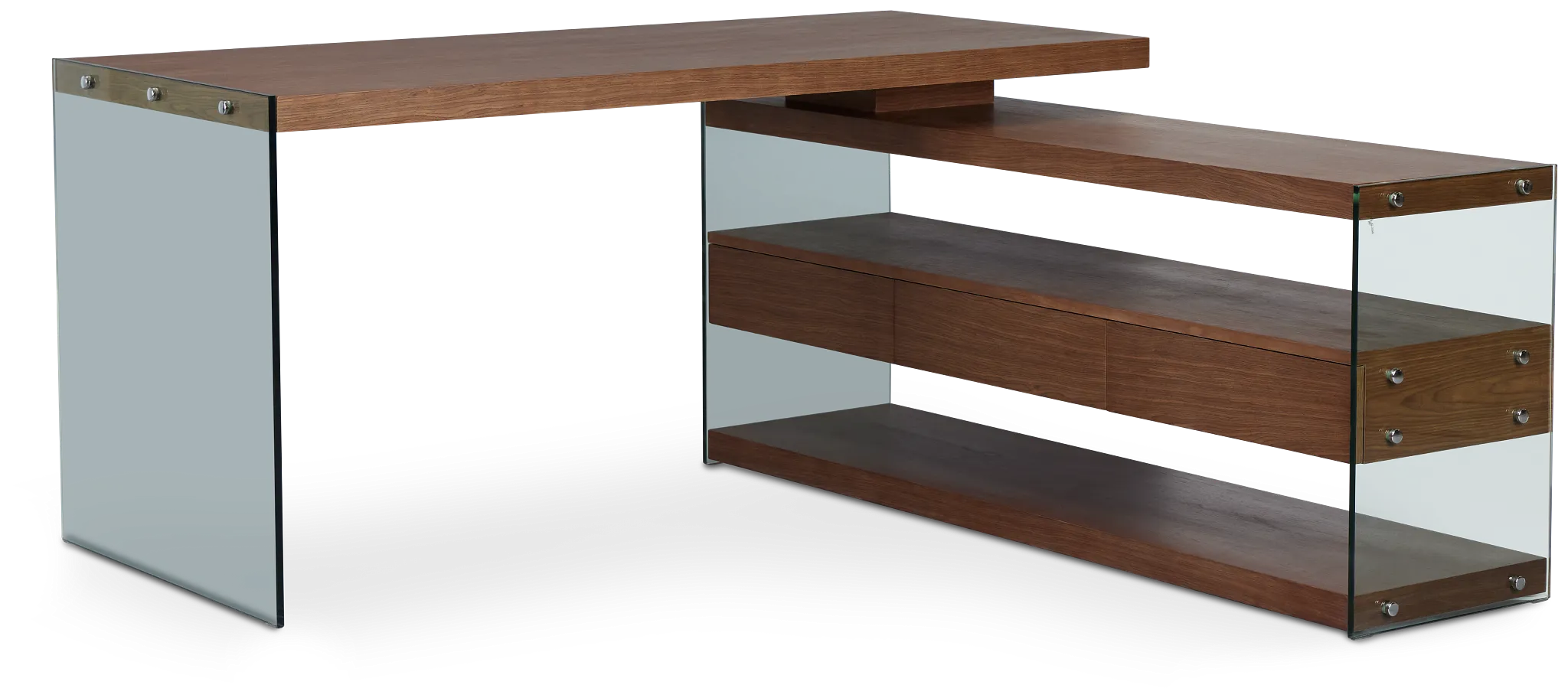 Olympia Mid Tone Large L Desk