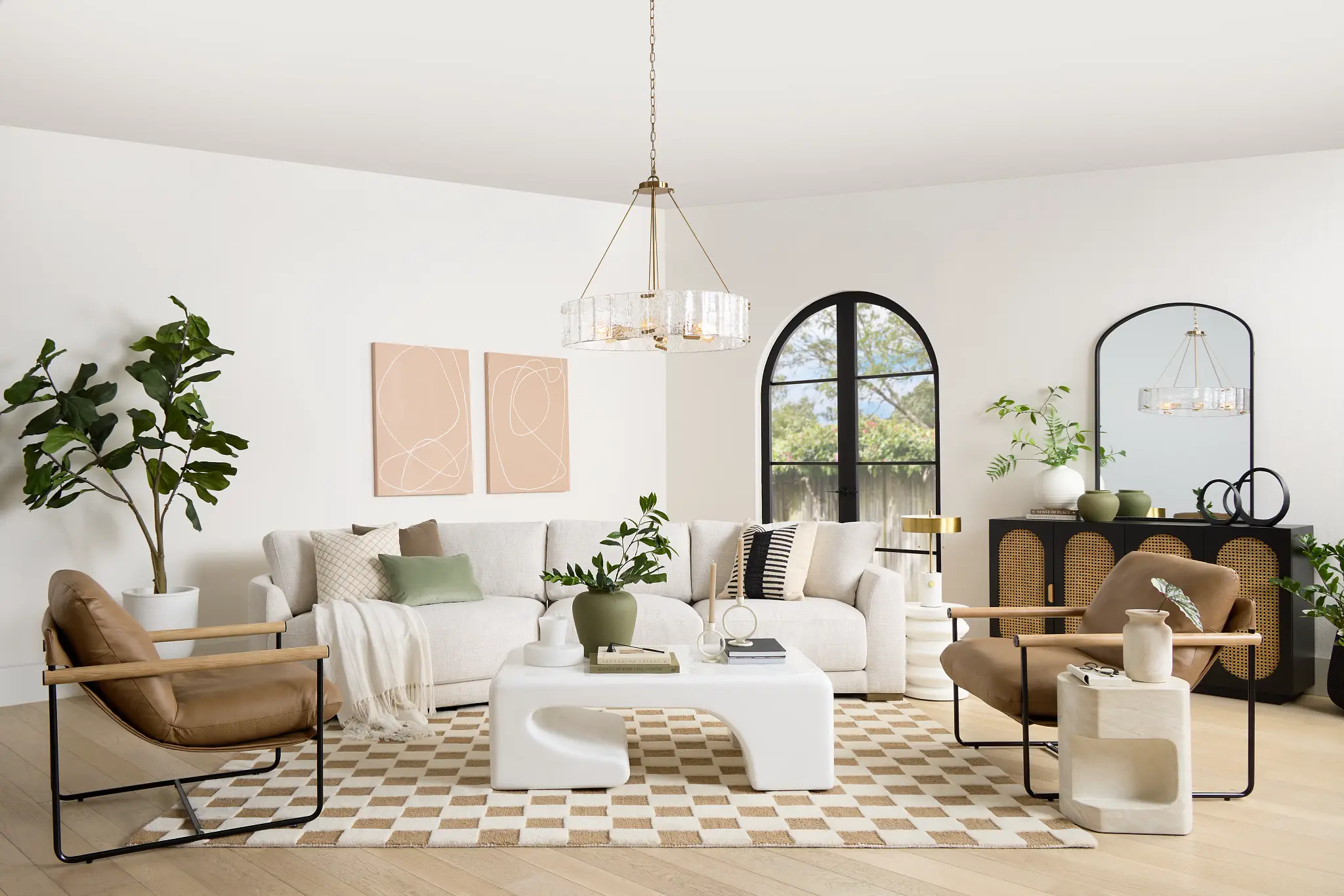 Layla White Rectangular Coffee Table Layla White Rectangular Coffee Table