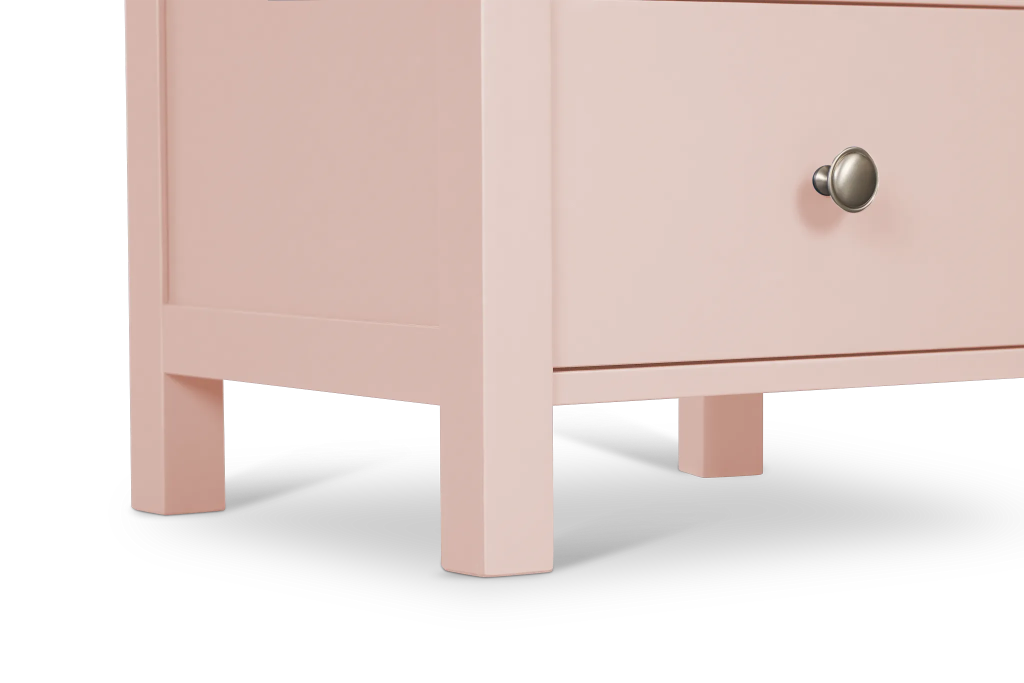 Charleston Pink 2-drawer Nightstand