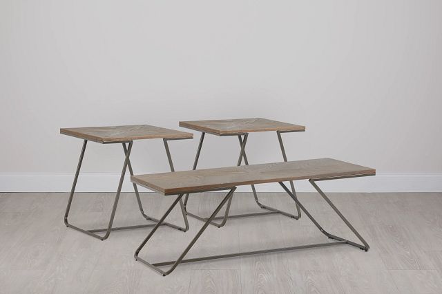 Duke Mid Tone 3 Pack Tables