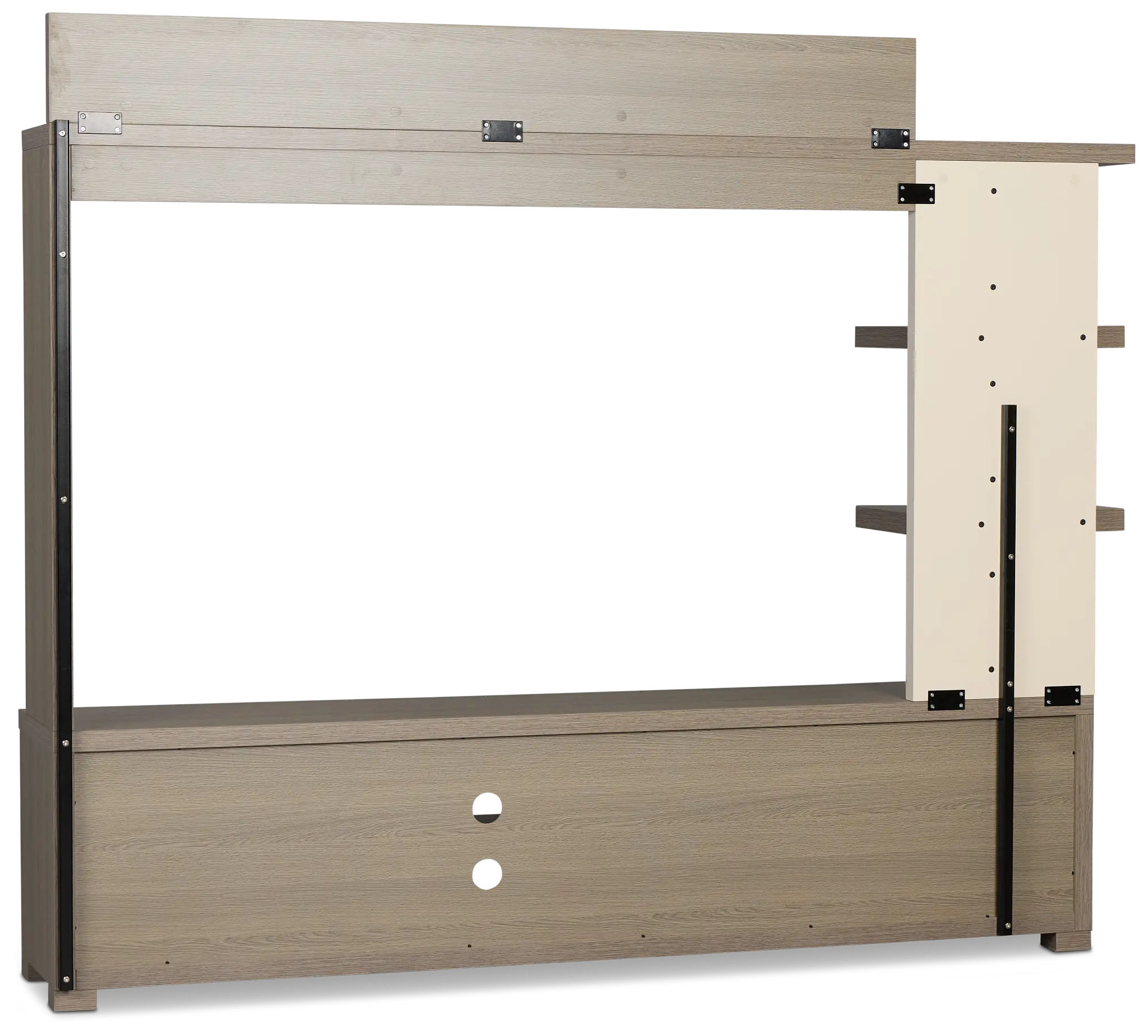 Evanston Gray Entertainment Wall Evanston Gray Entertainment Wall