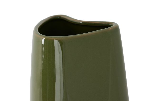 Bramble Dark Green Small Vase
