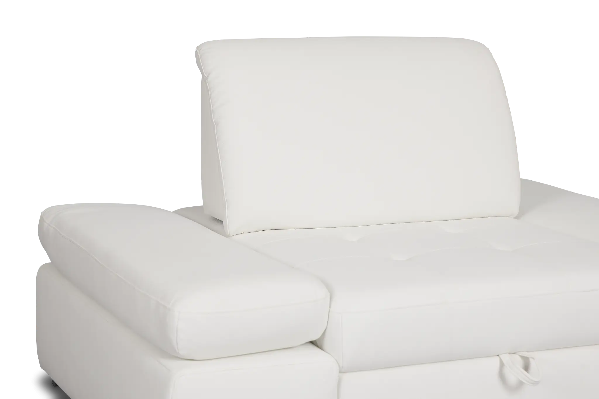 Eden White Micro Chair Pull-up Sleeper Eden White Micro Chair Pull-up Sleeper