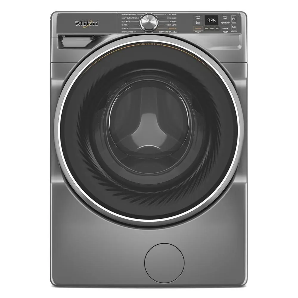 Whirlpool 6720 Series Silver Front Load Washer