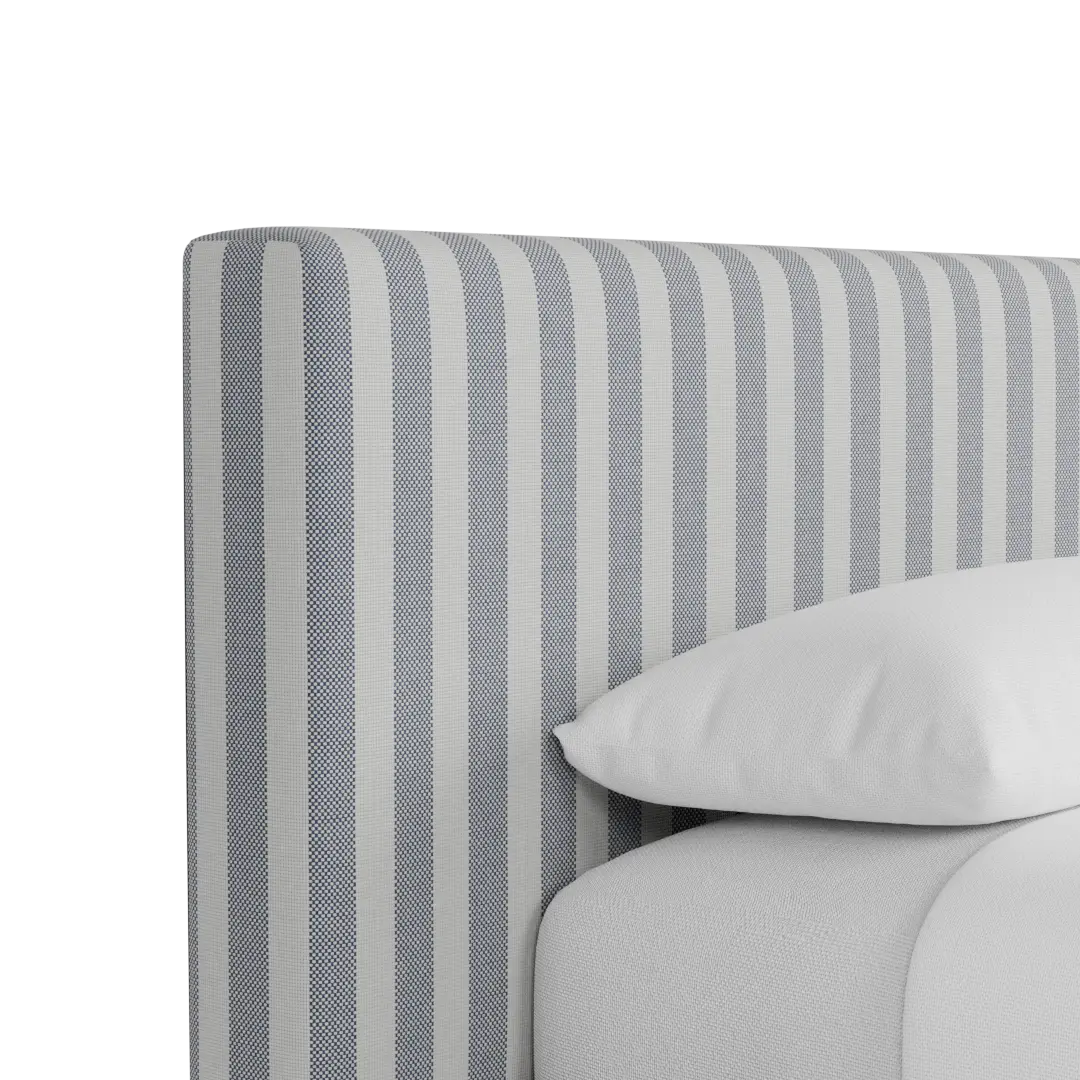 Grayton Sea Lane Light Gray 44" Upholstered Platform Bed Grayton Sea Lane Light Gray 44" Upholstered Platform Bed