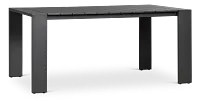 Sunrise Dark Gray 65" Rectangular Table
