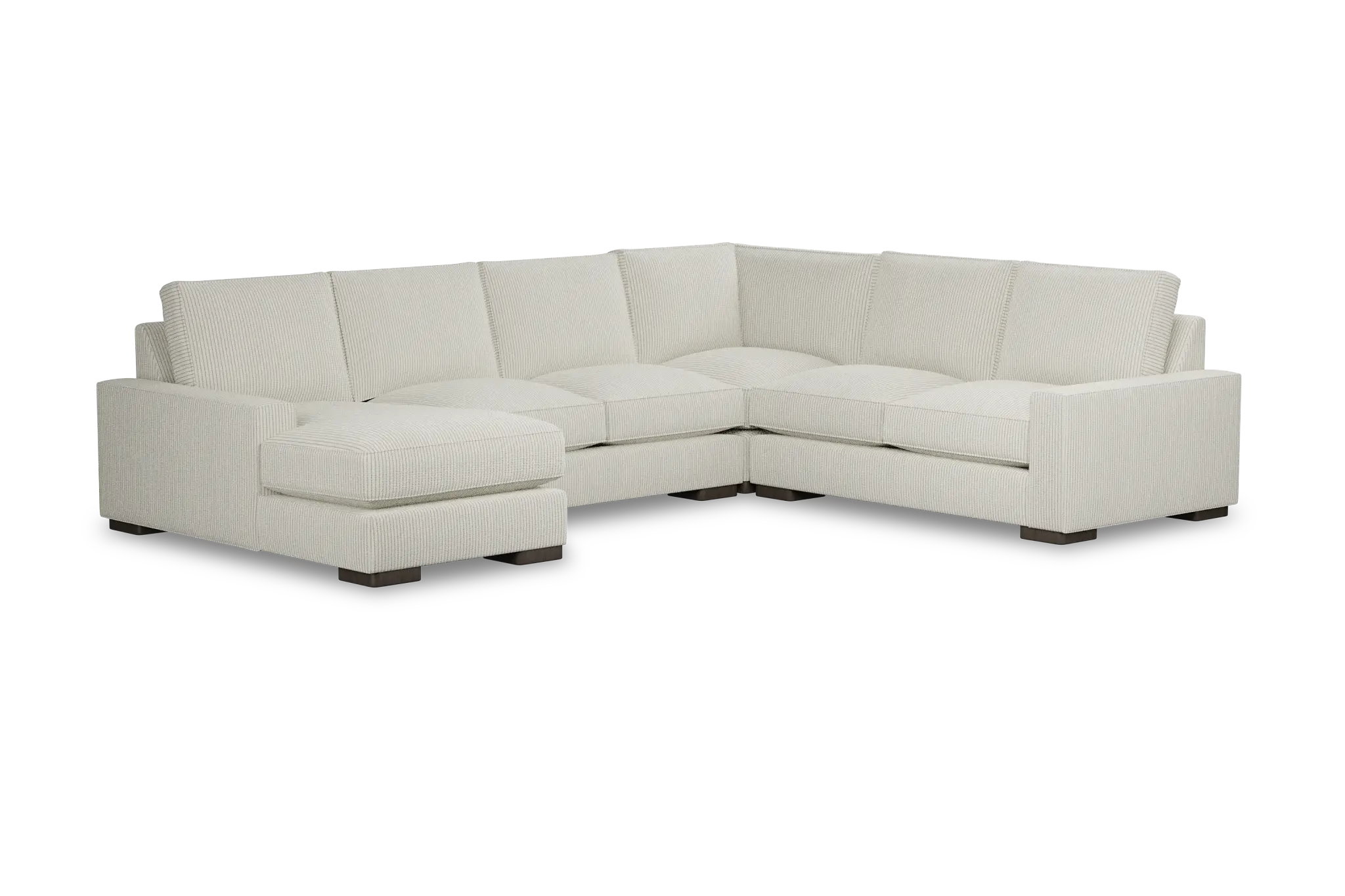 Edgewater Lucy Light Beige Medium Left Chaise Sectional Edgewater Lucy Light Beige Medium Left Chaise Sectional