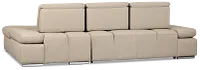 Eden Gray Micro Right Chaise Sleeper Sectional