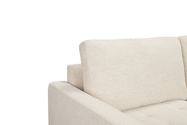 Maisie Light Beige Fabric Left Chaise Sectional