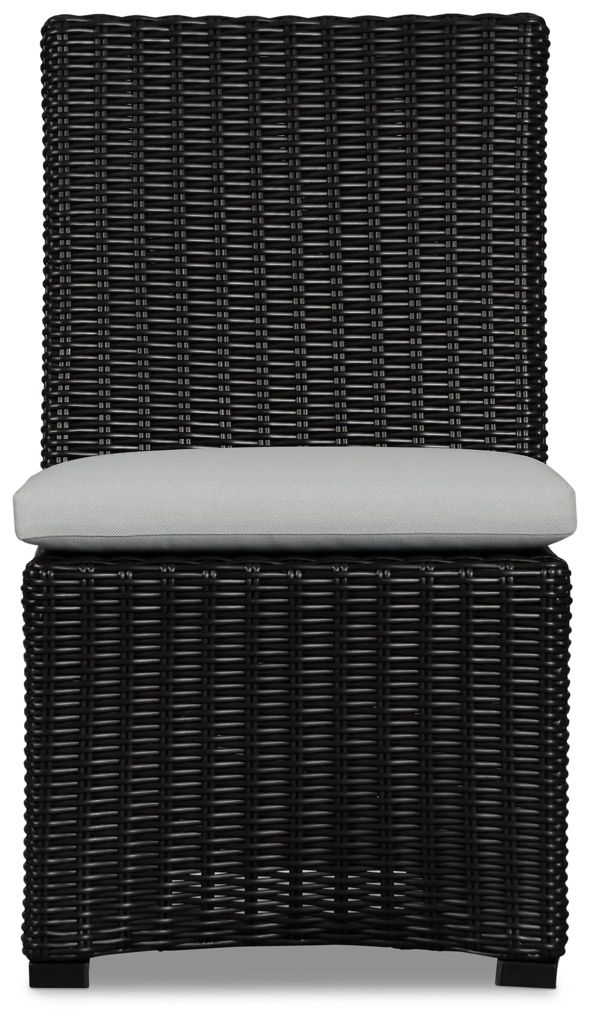 Montecito Black Cushioned Side Chair Montecito Black Cushioned Side Chair