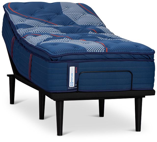 Posturepedic Elite Spring Albany 2 Soft Ease Adjustable Mattress Set