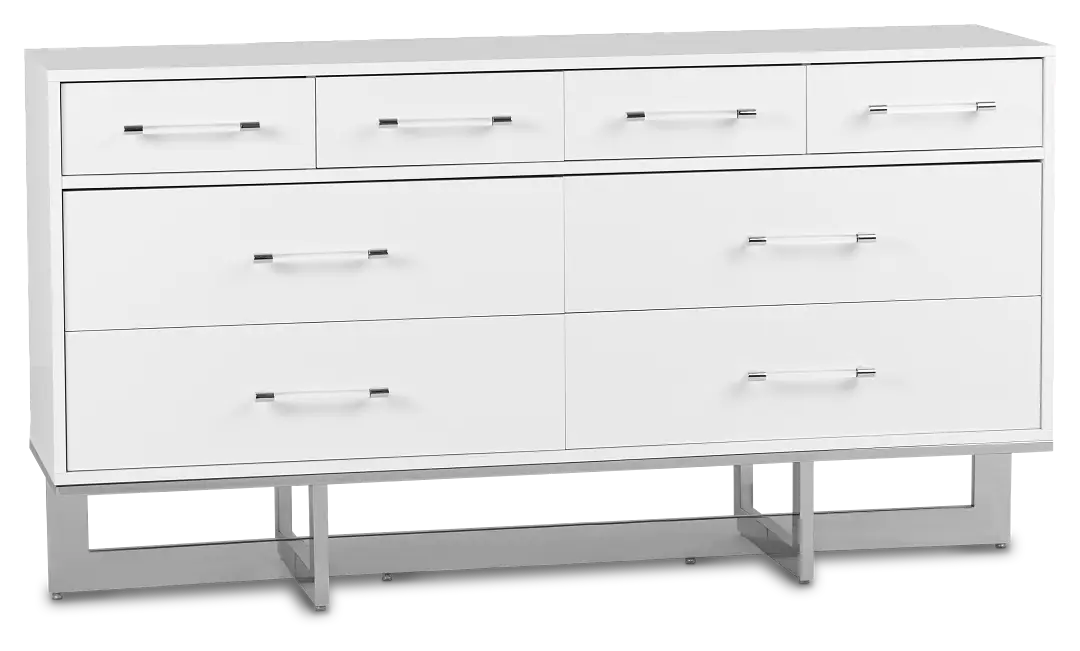 Cortina White Dresser Cortina White Dresser