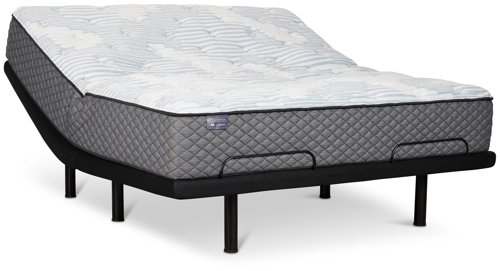Kevin Charles By Sealy Signature Medium Plus Adjustable Mattress Set Kevin Charles By Sealy Signature Medium Plus Adjustable Mattress Set