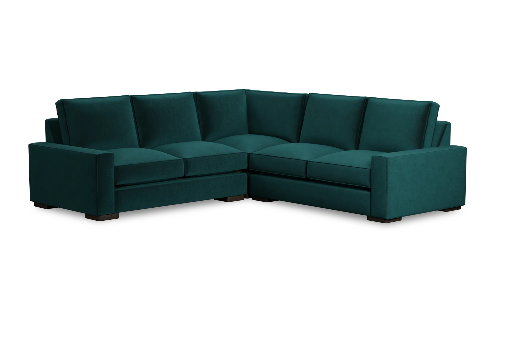 Edgewater Joya Teal Small Two-arm Sectional