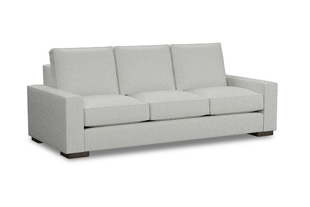 Edgewater Revenue White 96" Sofa W/ 3 Cushions