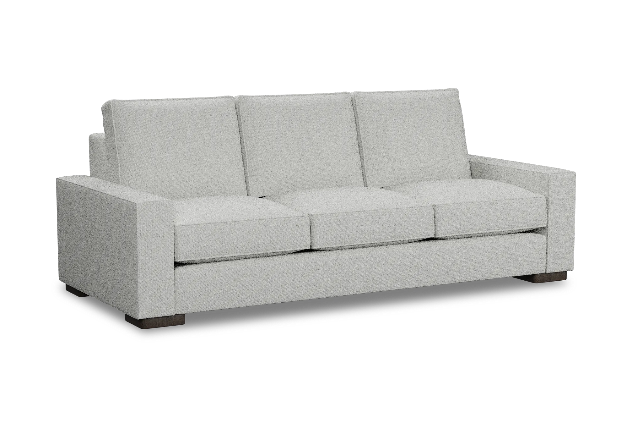Edgewater Revenue White 96" Sofa W/ 3 Cushions