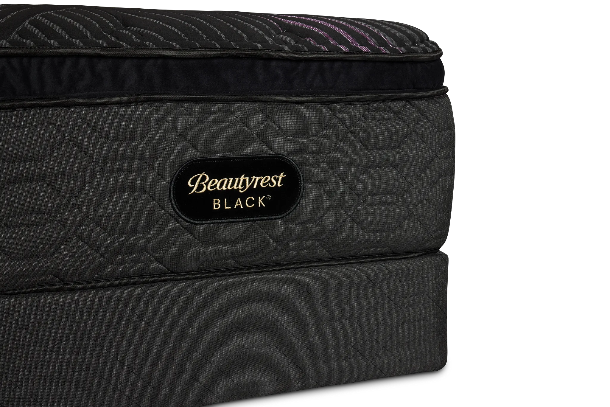 Beautyrest Black Series Two Plush Pillow Top Mattress Set