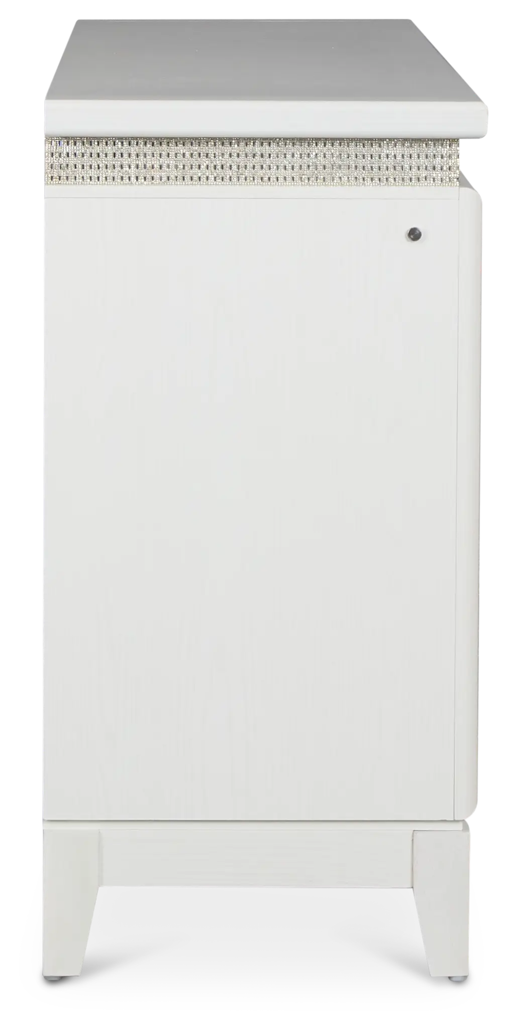 Alessandria White Lighted Dresser Alessandria White Lighted Dresser