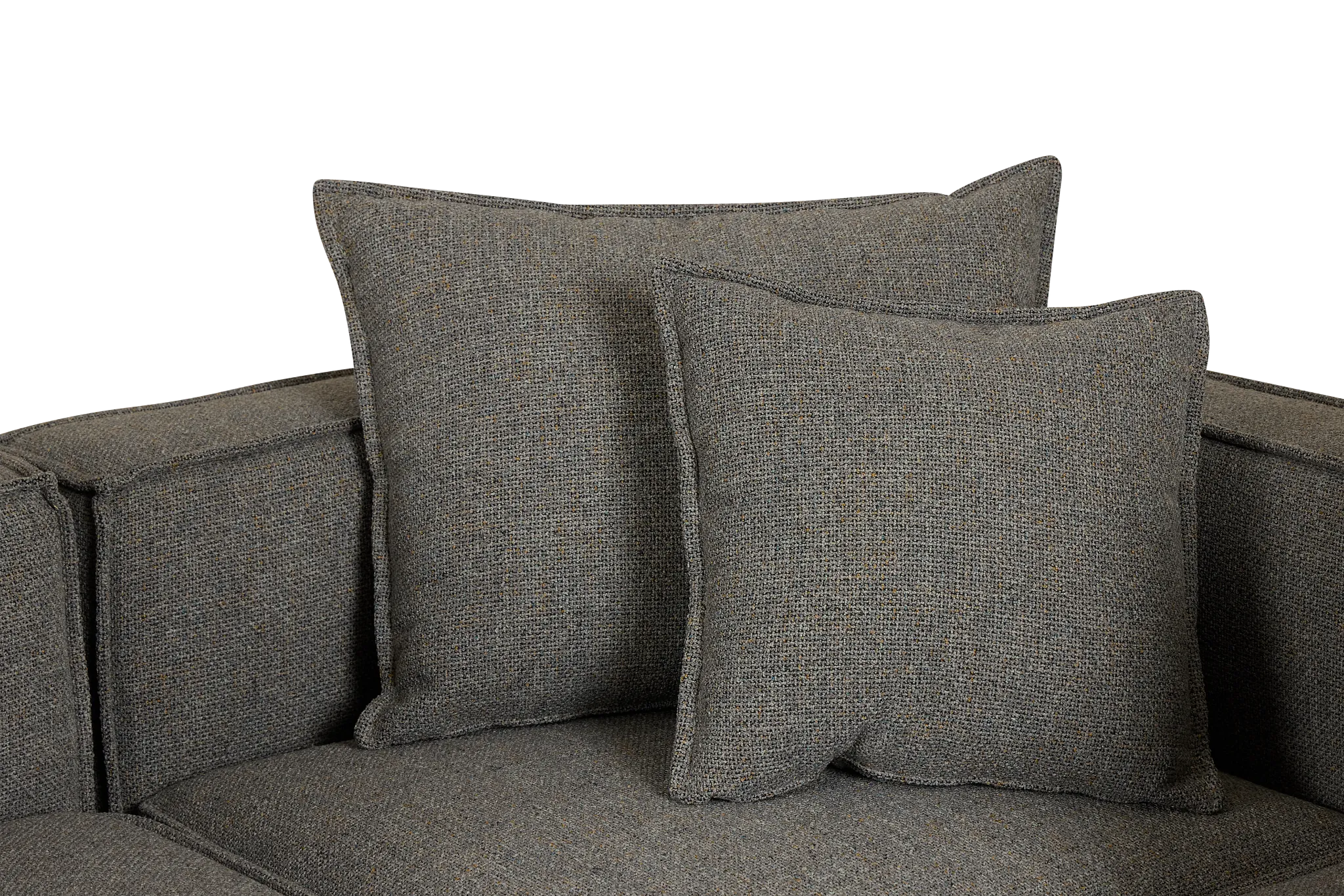 Tatum Gray Fabric 6-piece Modular Sectional