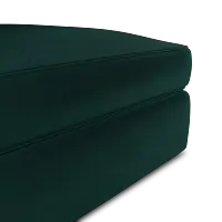 Siesta Joya Green Fabric Ottoman
