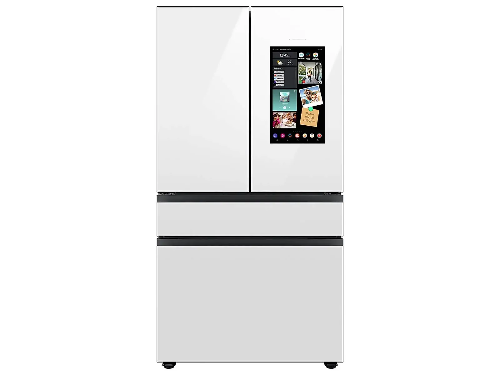 Samsung Bespoke Series White French Door Refrigerator Samsung Bespoke Series White French Door Refrigerator