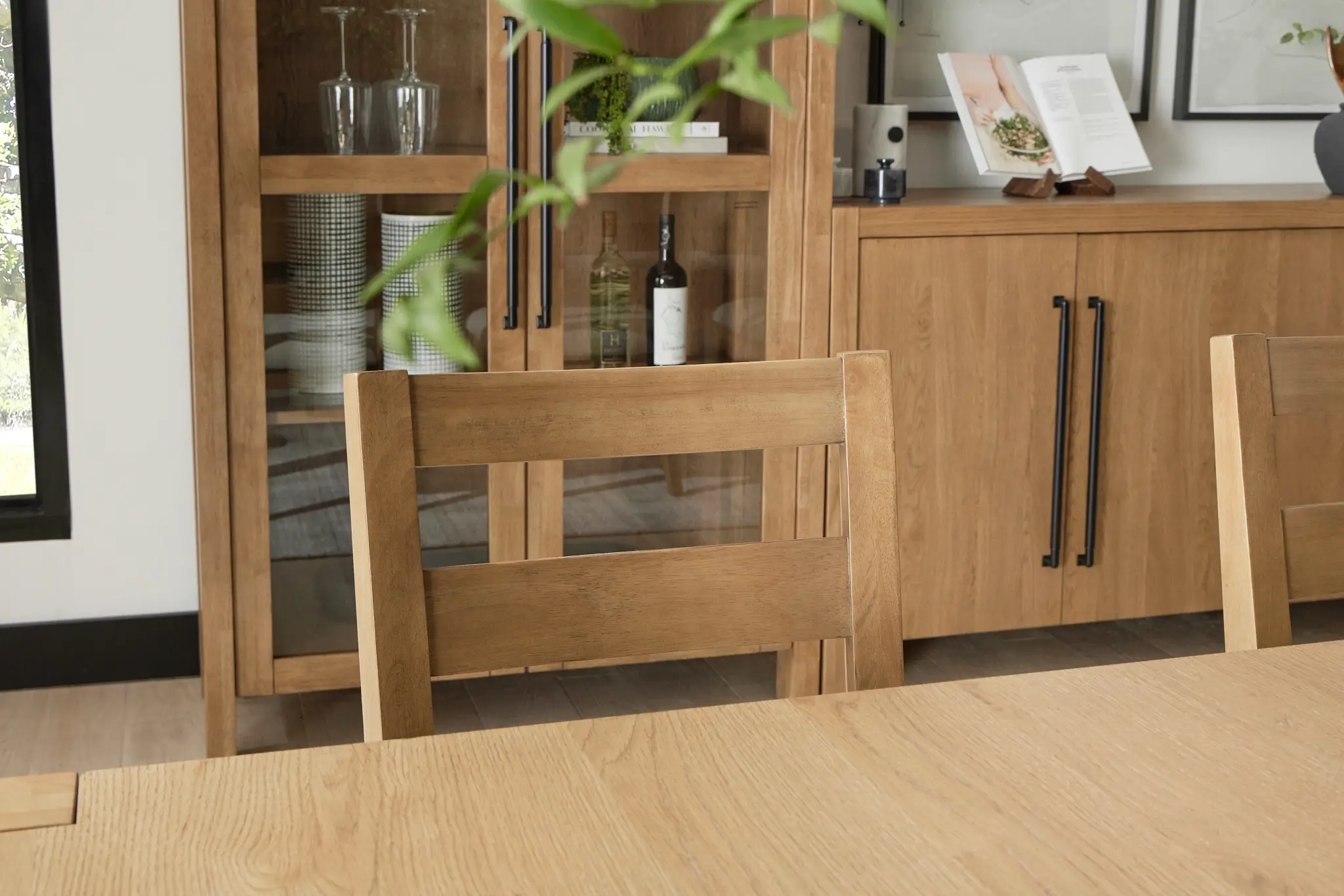 Tahoe Light Tone Slat Upholstered Side Chair Tahoe Light Tone Slat Upholstered Side Chair