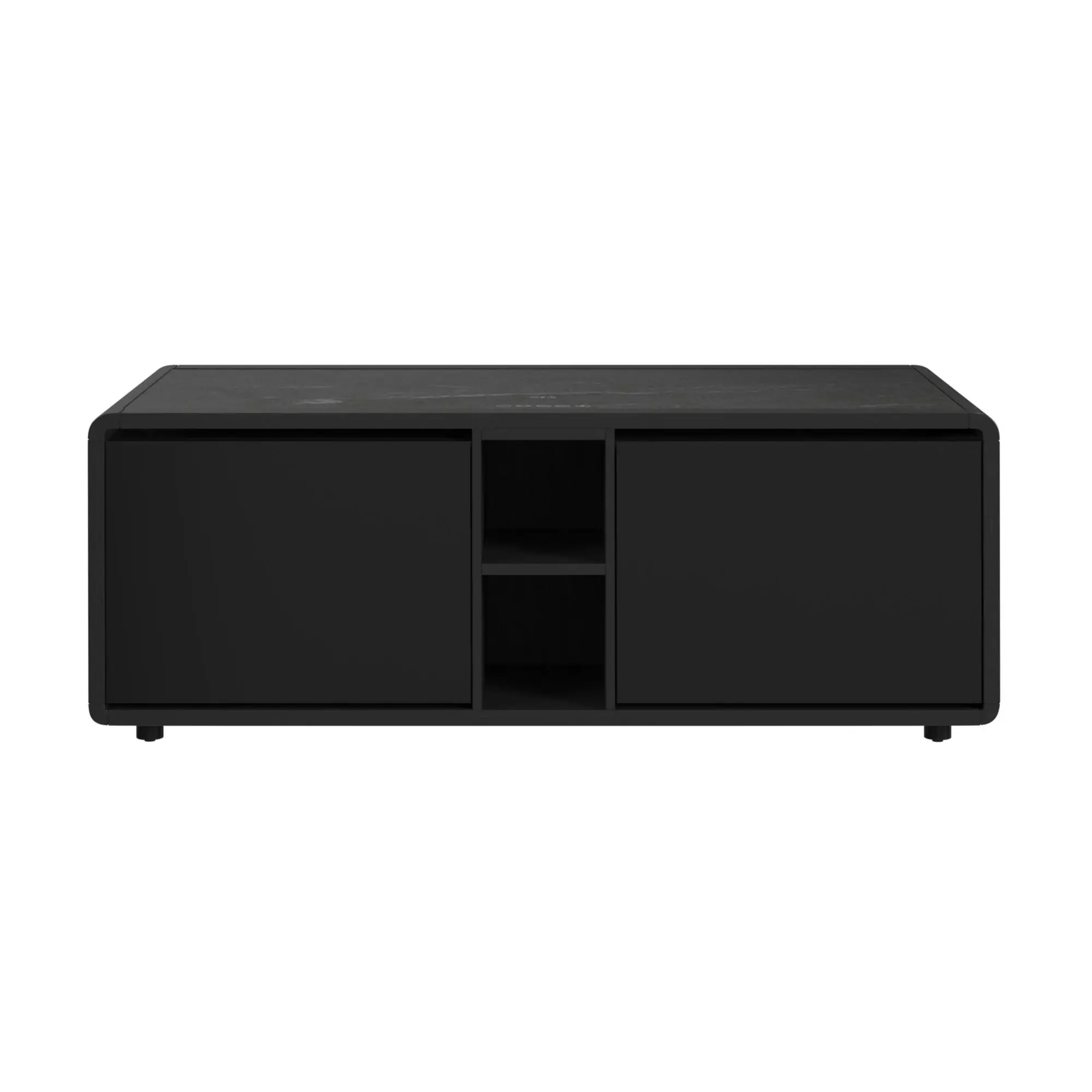 Rupin Black Fridge Rectangular Coffee Table Rupin Black Fridge Rectangular Coffee Table