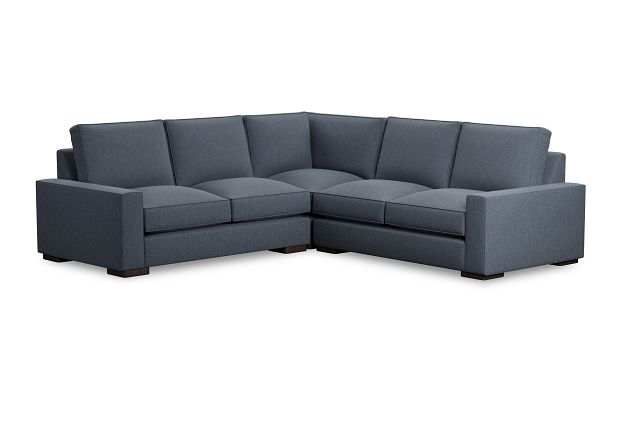 Edgewater Victory Dark Blue Small Two-arm Sectional