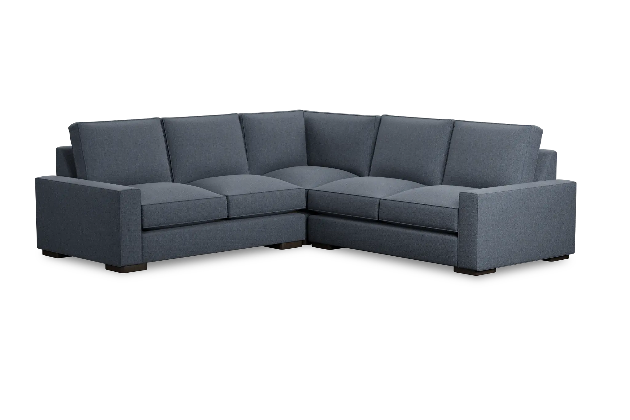 Edgewater Victory Dark Blue Small Two-arm Sectional Edgewater Victory Dark Blue Small Two-arm Sectional