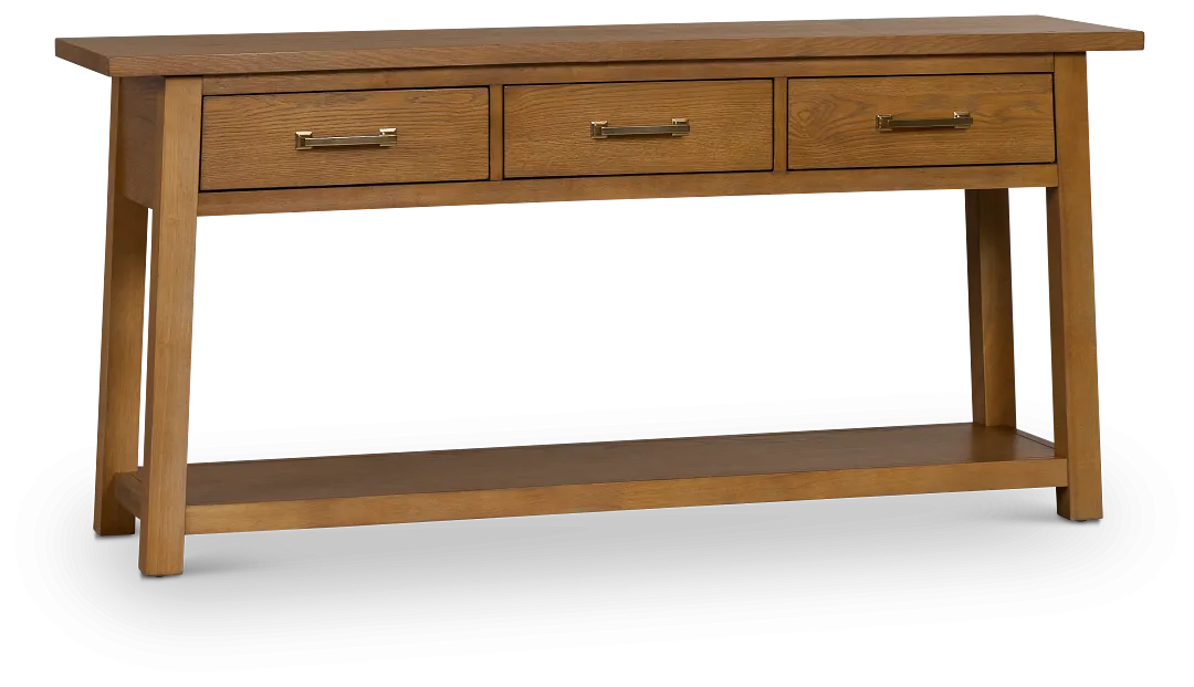 Provo Mid Tone Storage Sofa Table