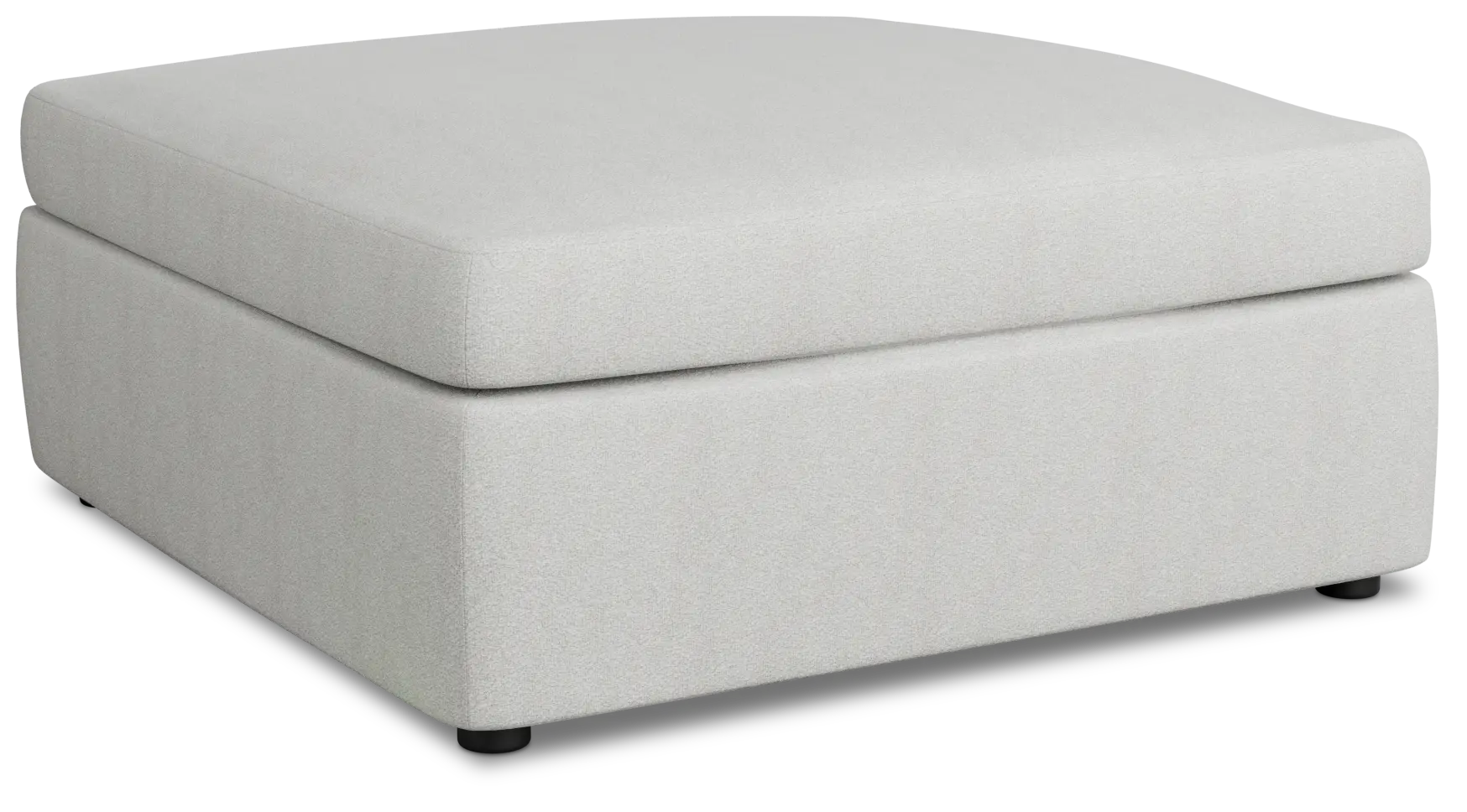 Destin Sutton Gray Fabric Cocktail Ottoman Destin Sutton Gray Fabric Cocktail Ottoman