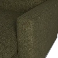 Citymod Green Fabric Right Chaise