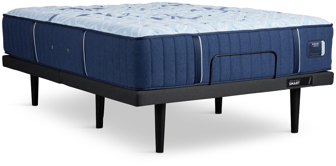 Stearns & Foster Estate Firm Ergo Smart Adjustable Mattress Set