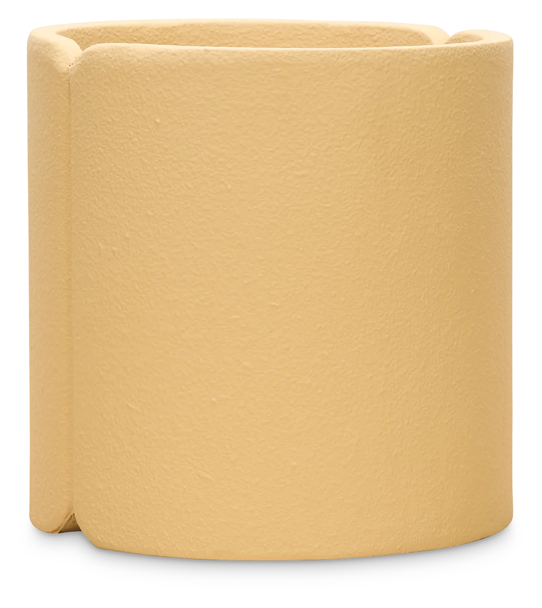 Mamizu Polyresin Yellow Planter