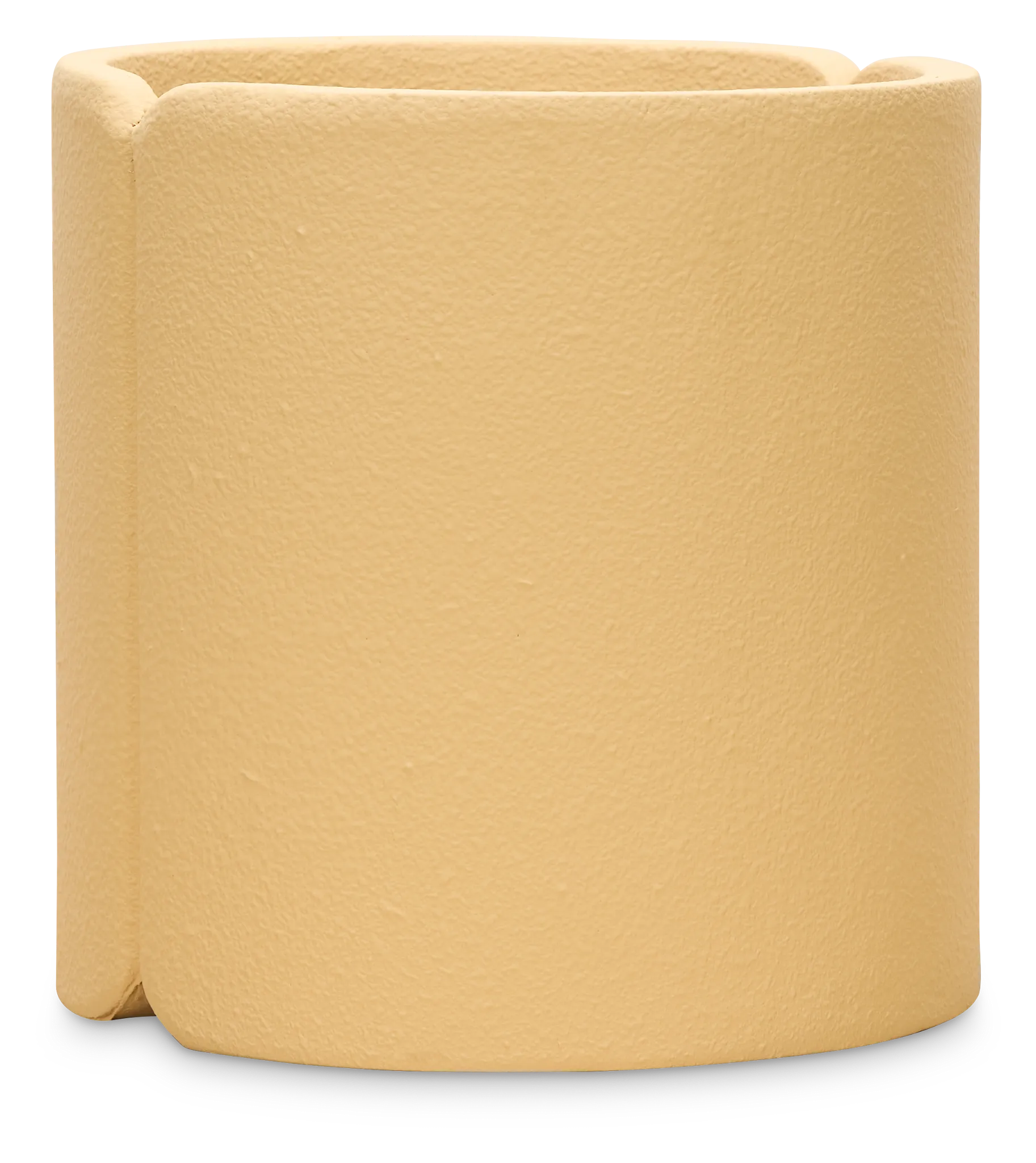 Mamizu Polyresin Yellow Planter