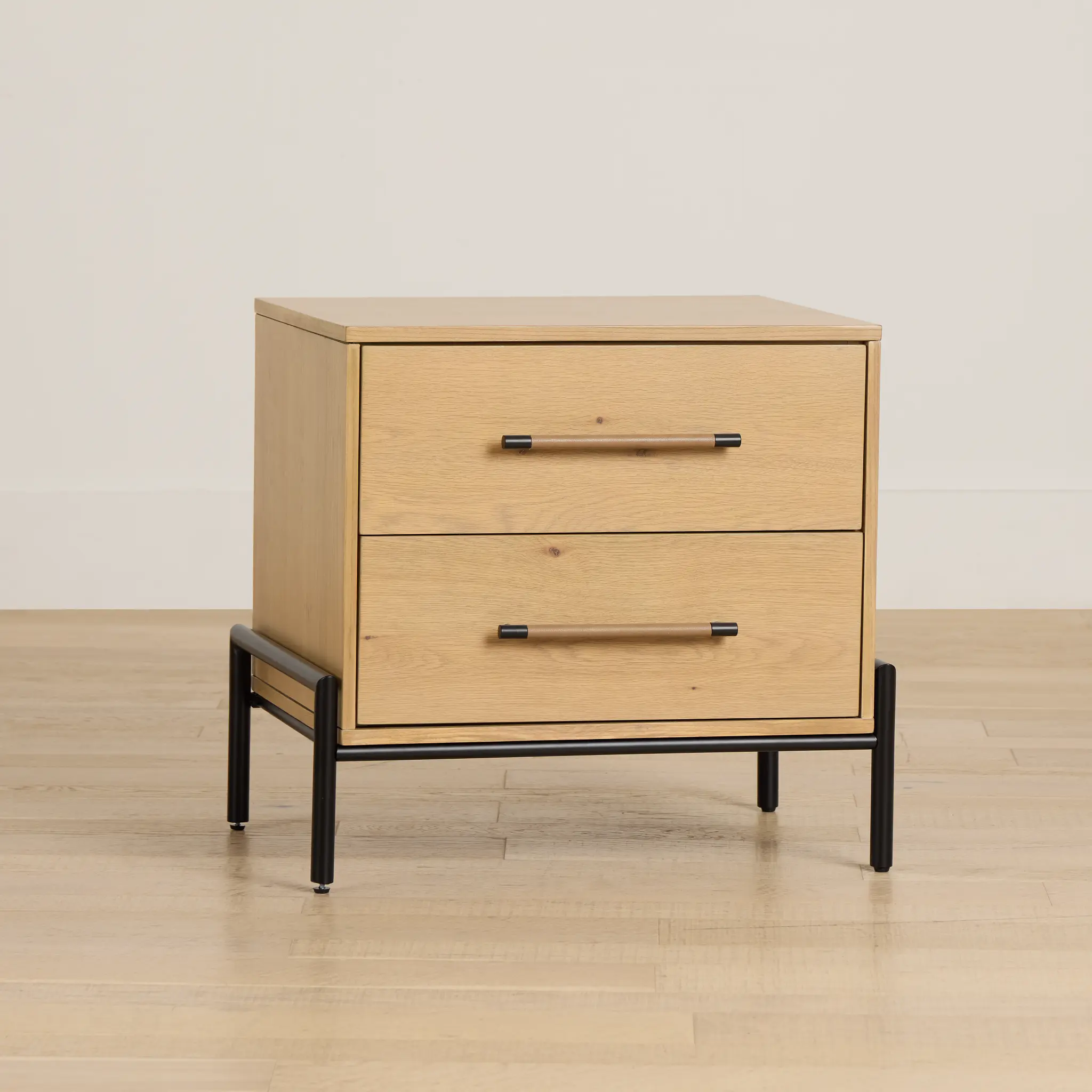 Highland Light Tone 2-drawer Nightstand Highland Light Tone 2-drawer Nightstand