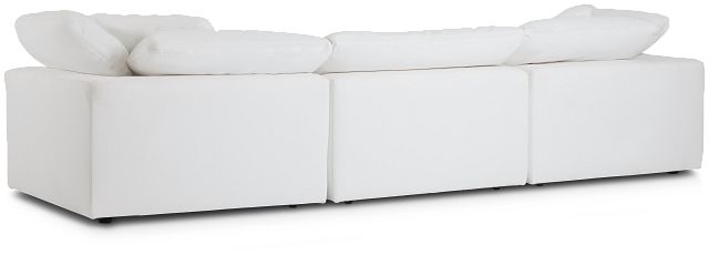 Nixon White Fabric 3 Piece Modular Sofa (5)