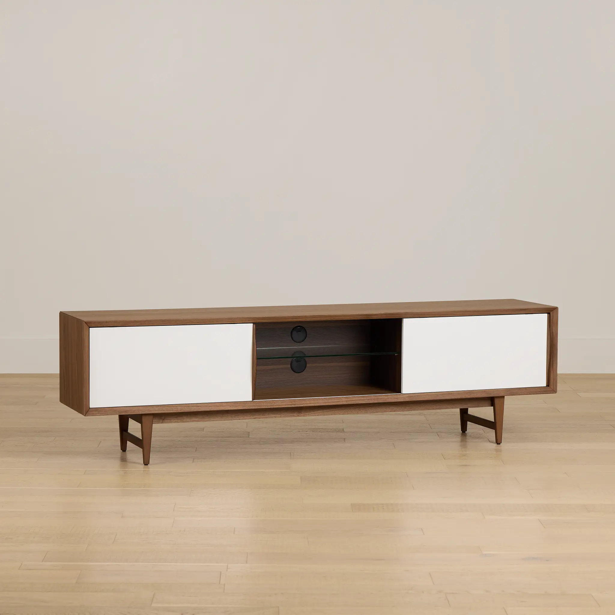 Flynn Mid Tone Tv Stand Flynn Mid Tone Tv Stand