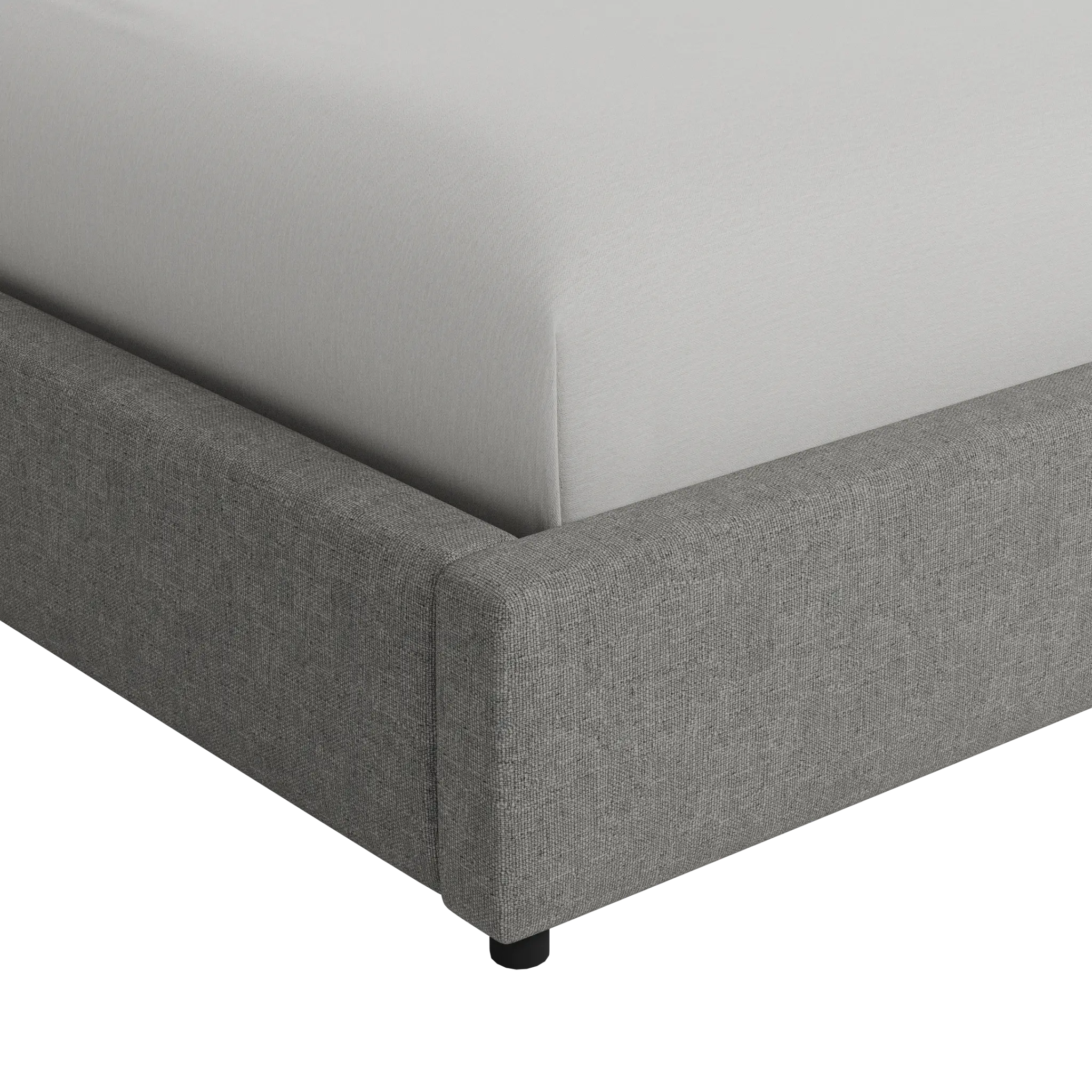 Grayton Linen 44" Upholstered Platform Bed Grayton Linen 44" Upholstered Platform Bed