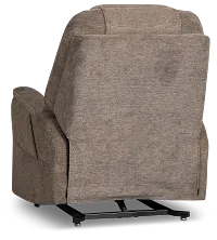 Model 3+ Petite Dark Gray Fabric Power Lift Recliner