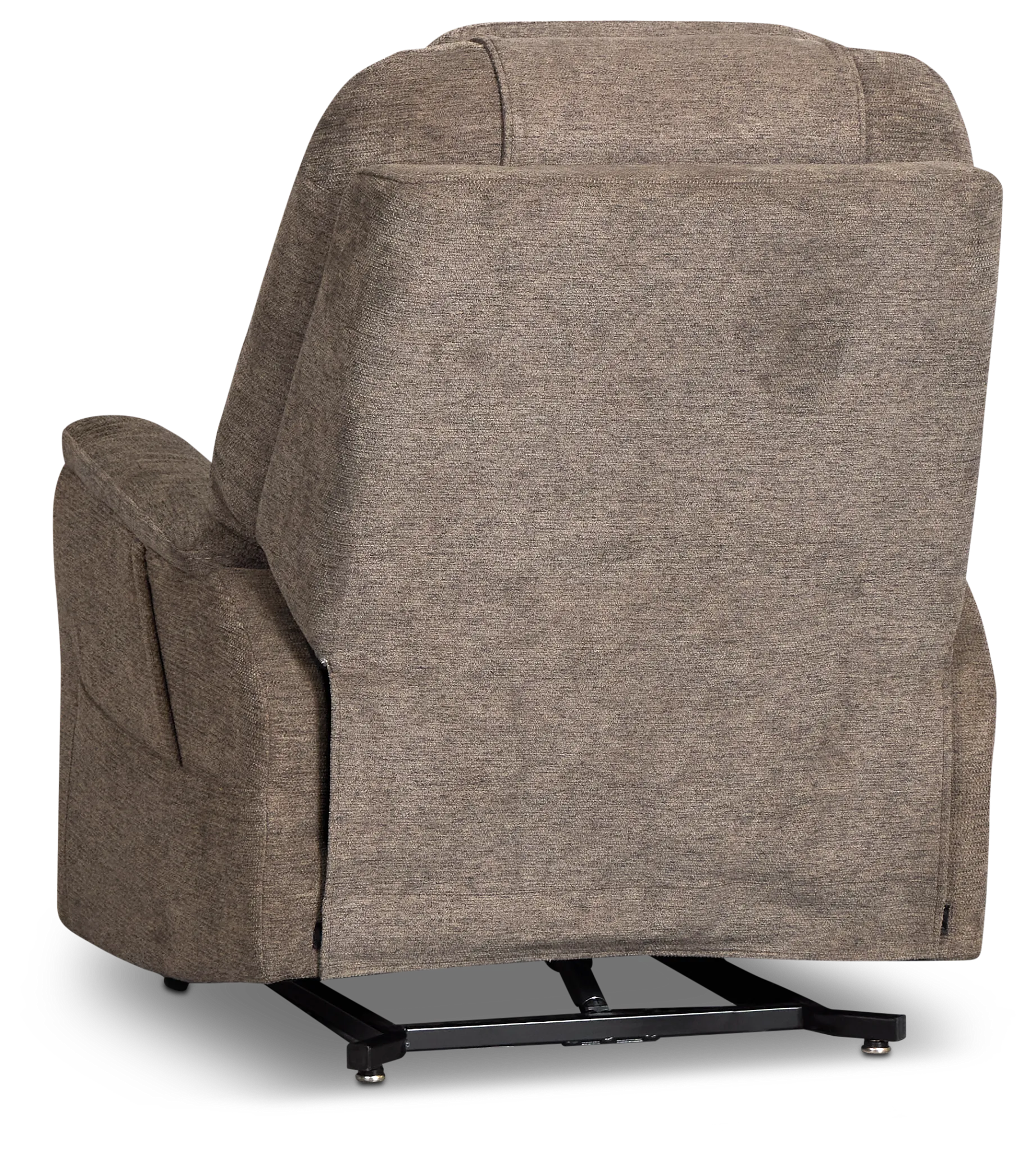 Model 3+ Petite Dark Gray Fabric Power Lift Recliner