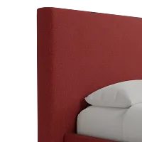 Grayton Elite Red 54" Upholstered Platform Bed